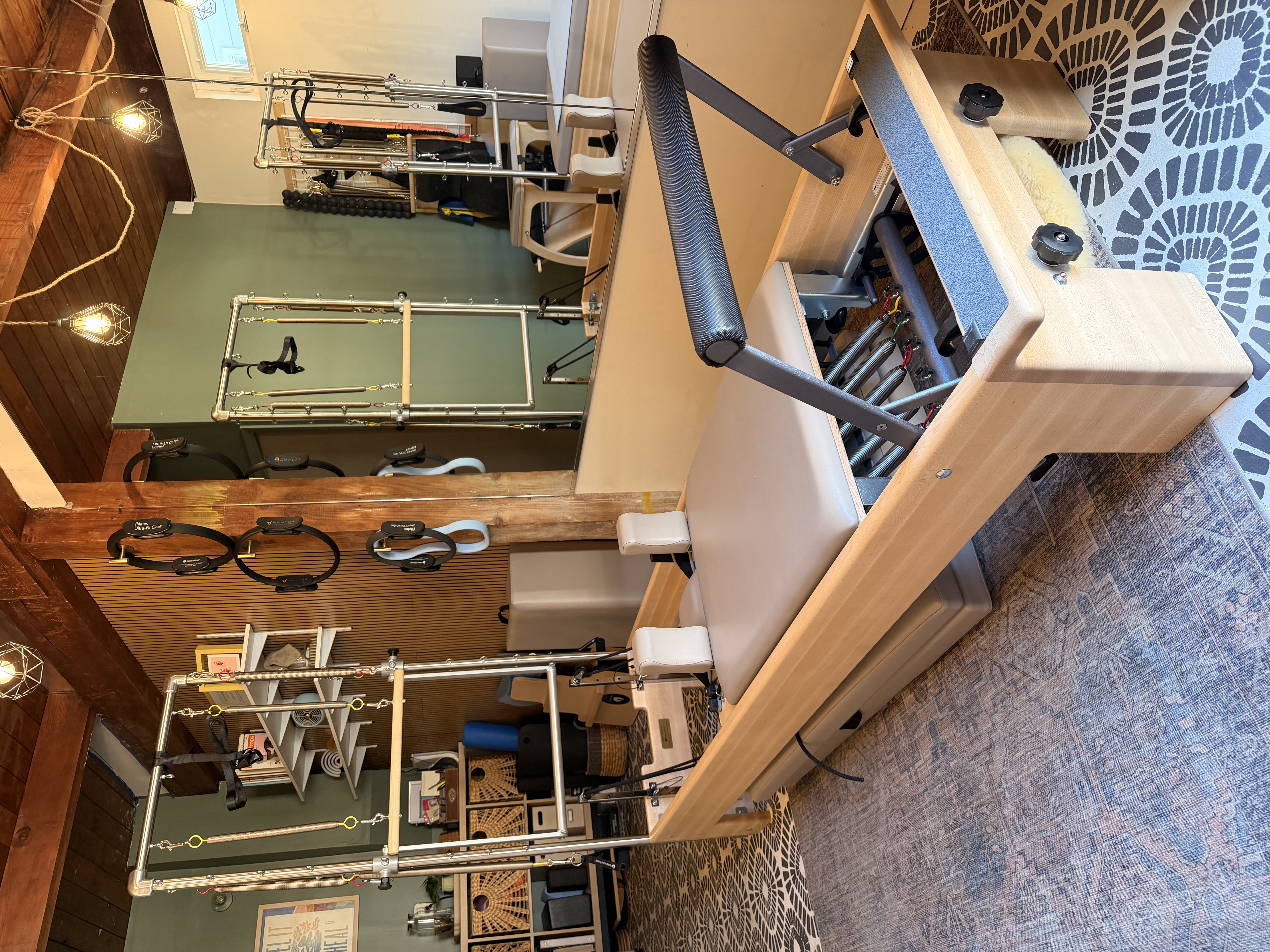 Reformer in the ImmaQi Pilates studio
